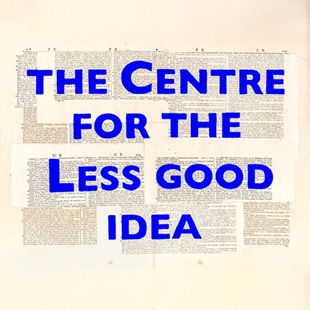 <p>KENTRIDGE E THE CENTRE FOR THE LESS GOOD IDEA</p>
